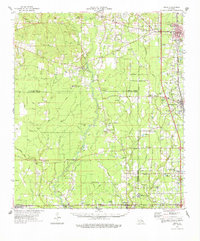 Amite 1974 topographic map thumbnail
