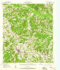 Arcadia 1950 topographic map thumbnail