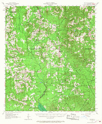 Ashland 1957 topographic map thumbnail