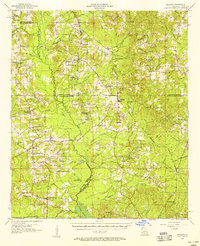 Ashland 1957 topographic map thumbnail