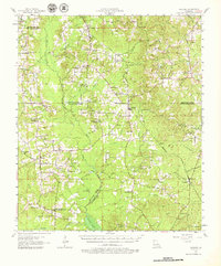 Ashland 1957 topographic map thumbnail