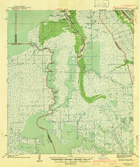 Barataria 1941 topographic map thumbnail