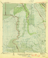 Barataria 1944 topographic map thumbnail