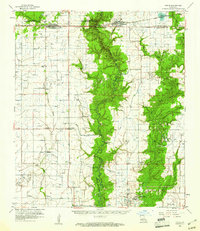 Basile 1960 topographic map thumbnail