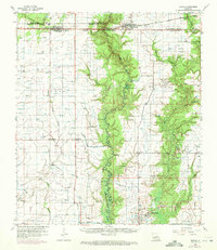 Basile 1960 topographic map thumbnail