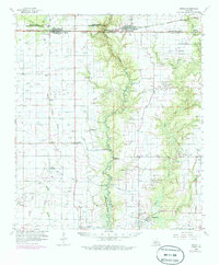 Basile 1960 topographic map thumbnail