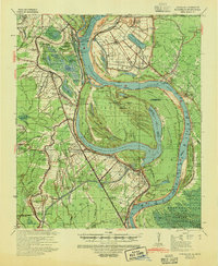 Batchelor 1941 topographic map thumbnail