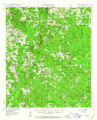 Bienville 1947 topographic map thumbnail