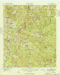 Bienville 1949 topographic map thumbnail