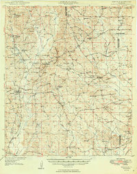 Bienville 1949 topographic map thumbnail