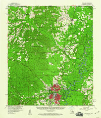 Bogalusa 1959 topographic map thumbnail