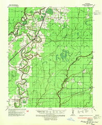 Bonita 1935 topographic map thumbnail