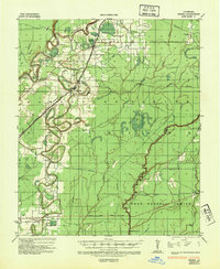 Bonita 1935 topographic map thumbnail