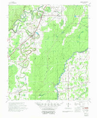 Bonita 1958 topographic map thumbnail