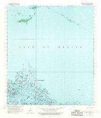 Breton Island topographic map thumbnail