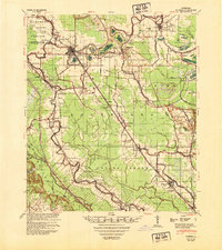 Bunkie 1948 topographic map thumbnail