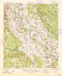 Caspiana 1948 topographic map preview
