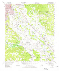 Caspiana 1955 topographic map thumbnail