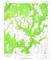Castor Creek topographic map thumbnail