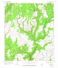 Castor Creek 1961 topographic map thumbnail