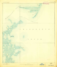 Cat Island topographic map thumbnail