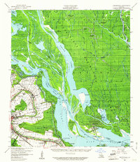 Centerville 1959 topographic map thumbnail