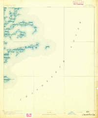 Chandeleur topographic map thumbnail