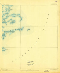 Chandeleur 1893 topographic map thumbnail