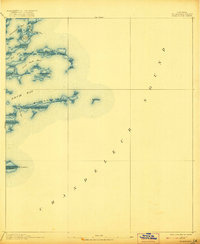 Chandeleur 1893 topographic map thumbnail
