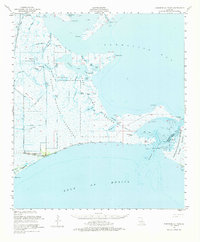 Cheniere Au Tigre 1951 topographic map thumbnail
