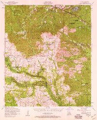 Chopin 1954 topographic map thumbnail