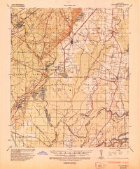 Collinston 1935 topographic map thumbnail