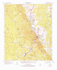 Columbia 1957 topographic map thumbnail