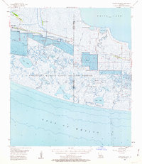 Constance Bayou topographic map thumbnail
