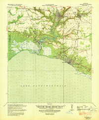 Covington 1939 topographic map preview