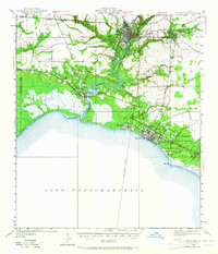 Covington 1950 topographic map preview
