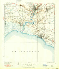 Covington 1935 topographic map preview