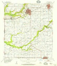 Crowley 1955 topographic map thumbnail