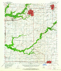 Crowley 1955 topographic map thumbnail