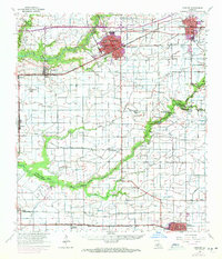 Crowley 1955 topographic map thumbnail