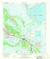 Cut Off 1963 topographic map thumbnail