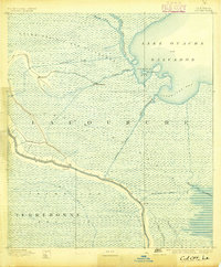 Cut-Off 1892 topographic map thumbnail