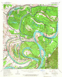 Davis Island topographic map thumbnail