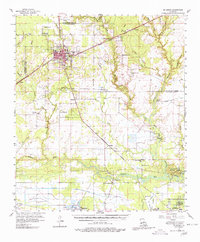 De Quincy 1956 topographic map thumbnail