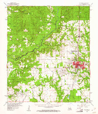 De Ridder 1960 topographic map thumbnail