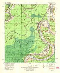 Deer Park 1939 topographic map thumbnail