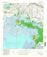 Derouen 1937 topographic map thumbnail