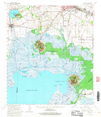 Derouen 1963 topographic map thumbnail