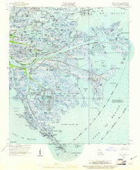 East Delta 1958 topographic map thumbnail