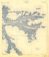 East Delta 1893 topographic map thumbnail